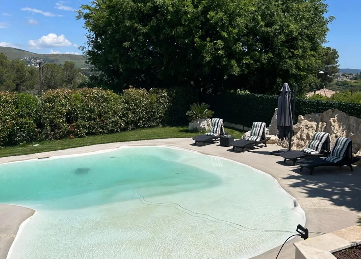Duplex Oliveraie Piscine Au Sel Marin Et Parking Nice Fransa